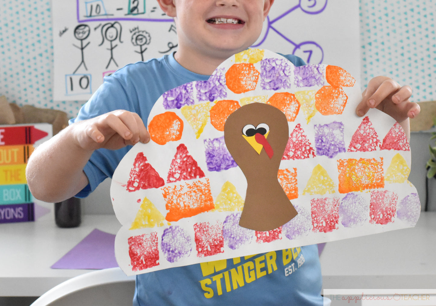 Thanksgiving Turkey Placemat Craft
