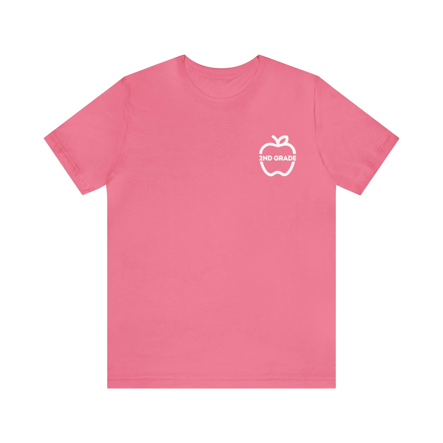 Grade Level Apple Tee-2nd Grade-Unisex Jersey Short Sleeve Tee