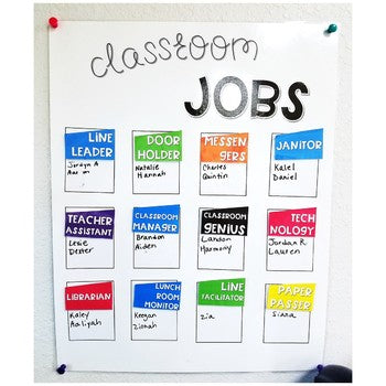 Classroom Jobs Chart Editable
