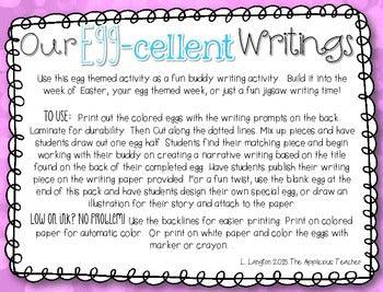 Egg-cellent Writings