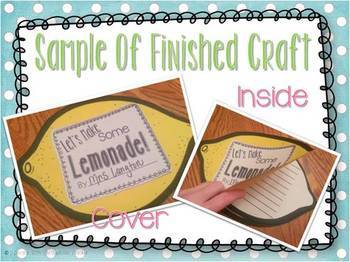 How to Make Lemonade Writing Craft