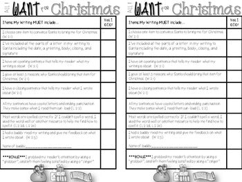 Santa Letter Writing Activity | Santa Craft | Santa Writing | Christmas Writing