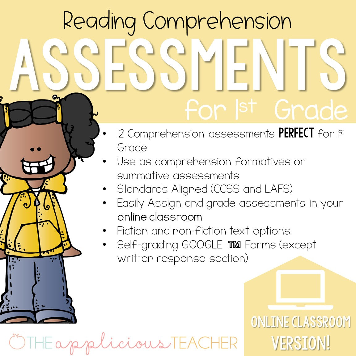 CLASSROOM　Resource　DIGITAL　Reading　Teacher　Comprehension　Applicious　The　Assessments　–　Grade　1st　Store