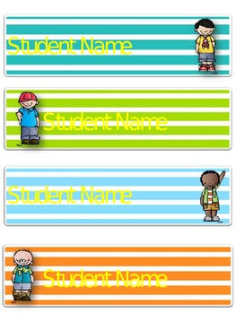 Student Name Bookmarks-Editable