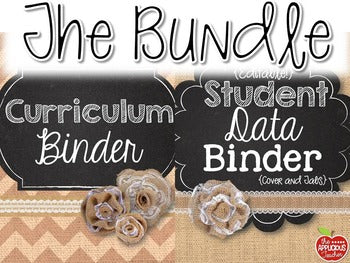 Teacher Binder Bundle