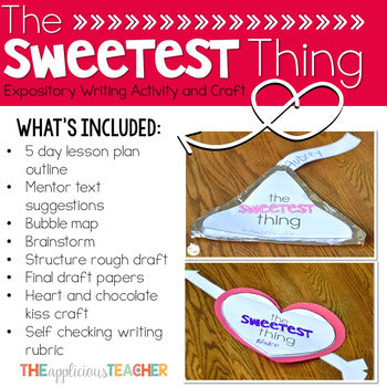 Valentine's Day Expository Writing and Craft
