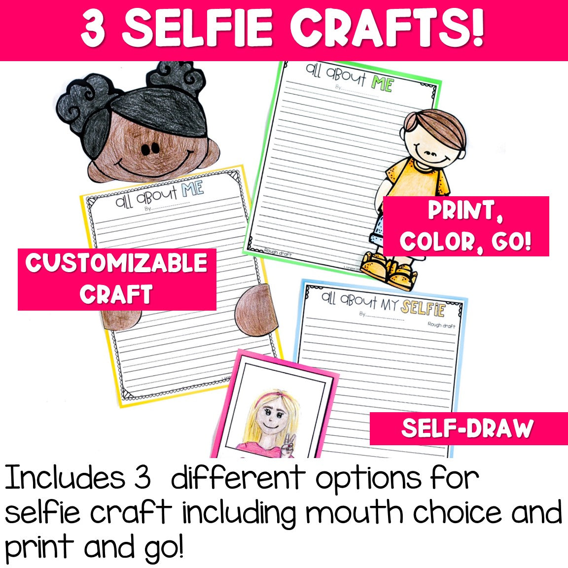 All About Me Writing Activity