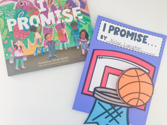 I Promise Classroom Community Basketball Activity and Craft