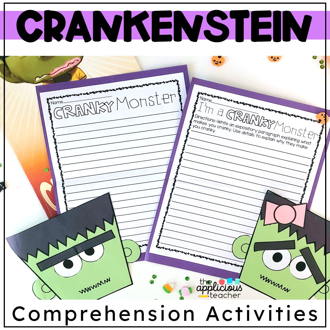 Crankenstein Reading Comprehension Activities