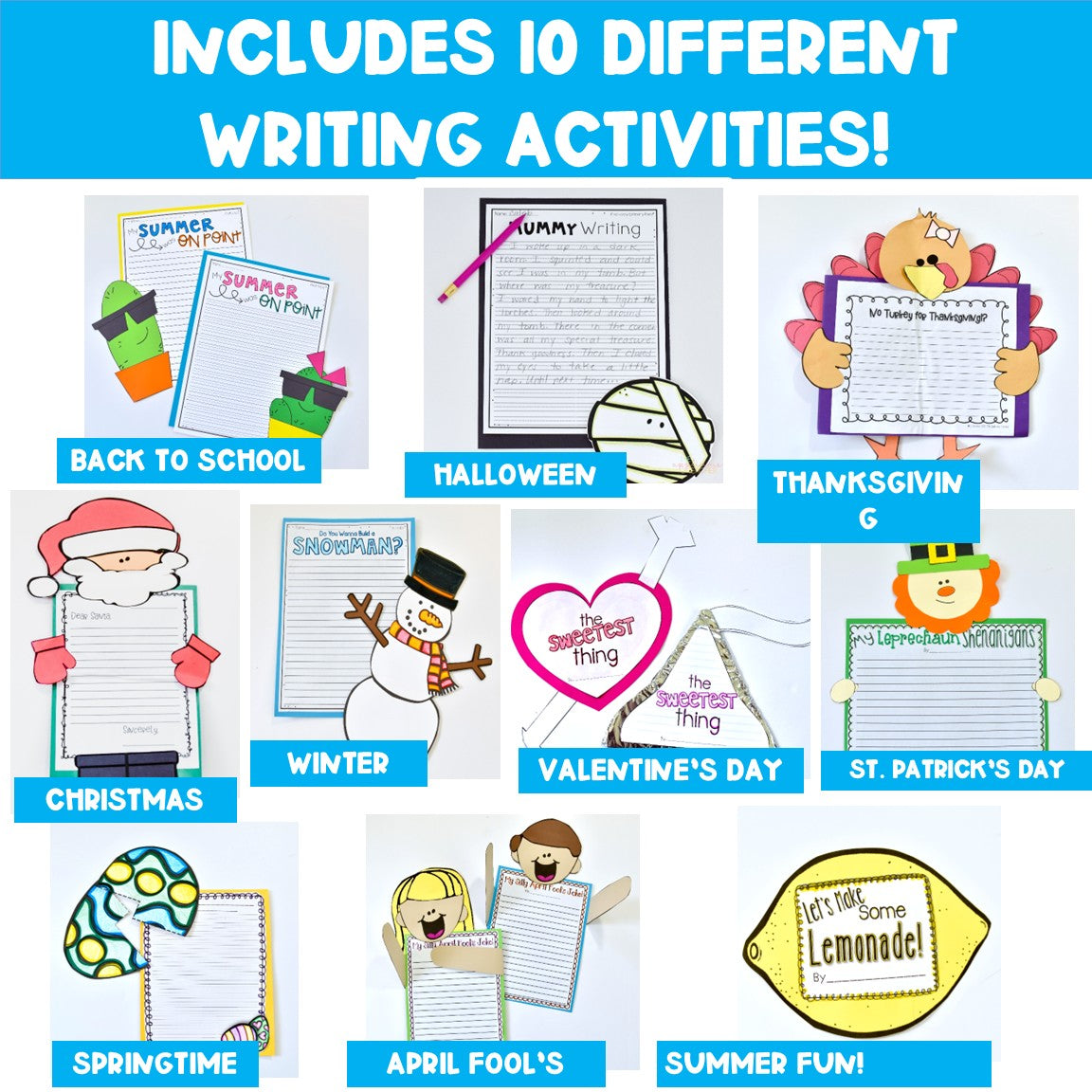 Writing Through the Holidays: The Holiday Writing Bundle