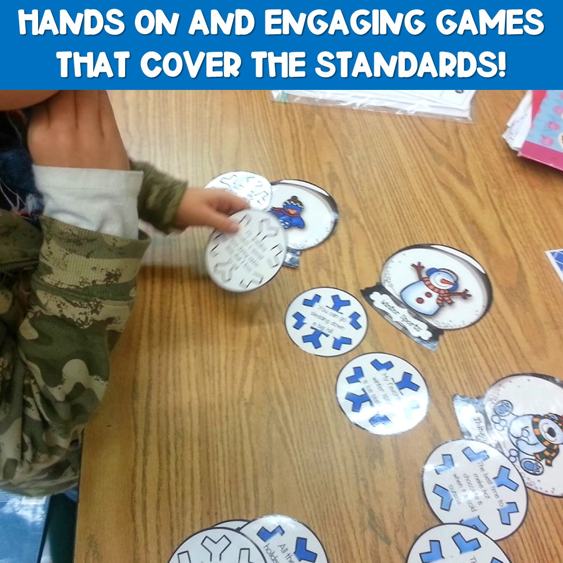 Snow Differentiated Literacy Centers for 2nd and 3rd Grade