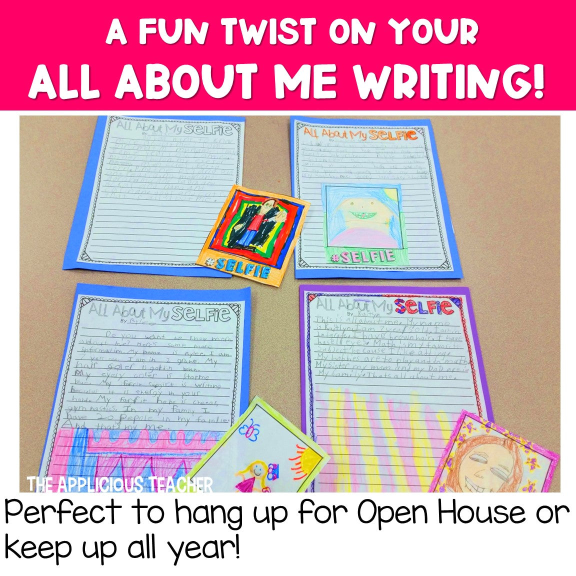 All About Me Writing Activity