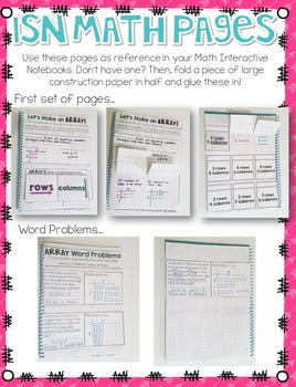 Arrays Activities Teaching Array Lesson Plans