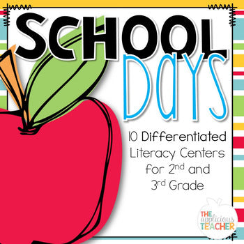 Back to School Literacy Centers
