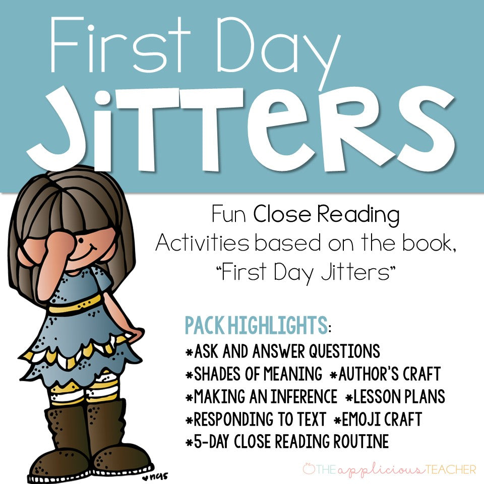 First Day Jitters: Close Reading