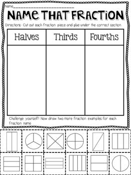 Fractions Activities