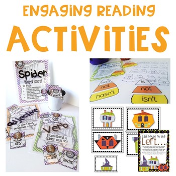 Halloween Activities Reading and Writing