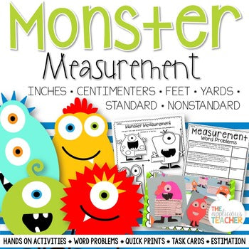Measurement Activities: Inches, Feet, Centimeters, and Meters