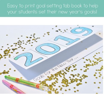 New Year's Resolution 2019 & 2020 Tab Book