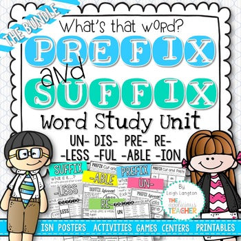 Prefix and Suffix Activities