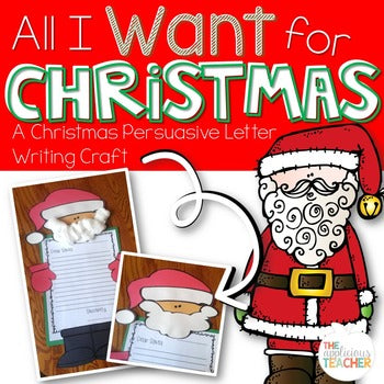 Santa Letter Writing Activity | Santa Craft | Santa Writing | Christmas Writing