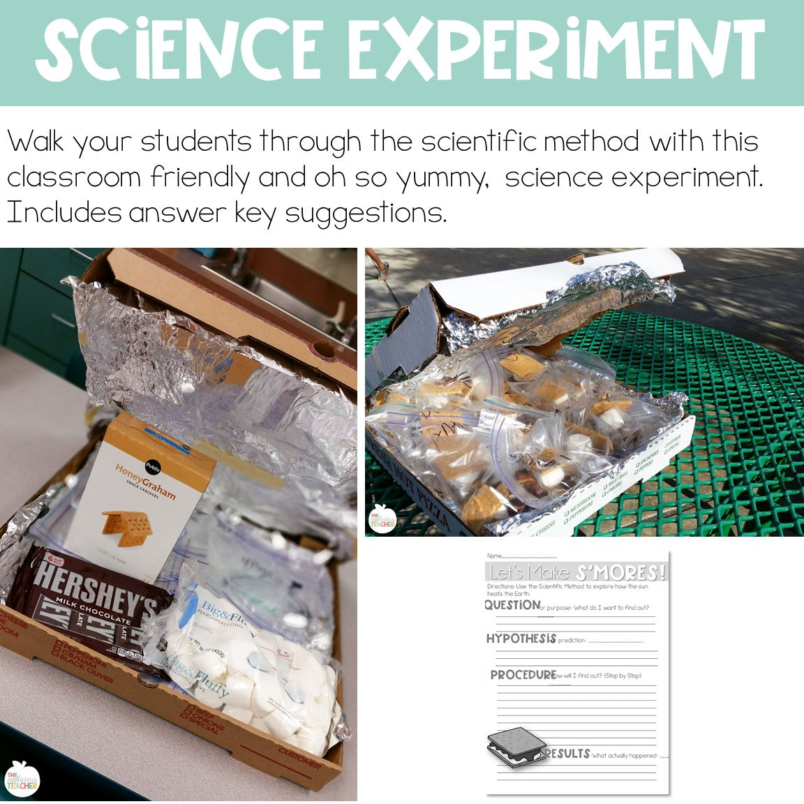 Let's Make Smores: Smores Science Experiment and ELA Mini Pack