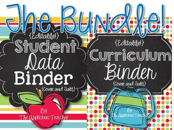 Teacher Binder Bundle