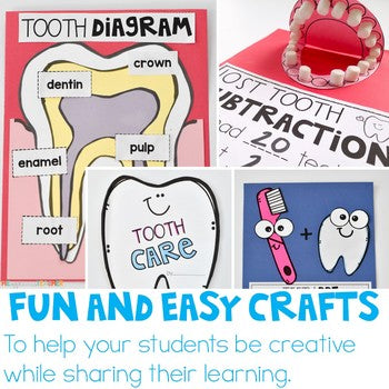 Teeth Activities Dental Health Unit