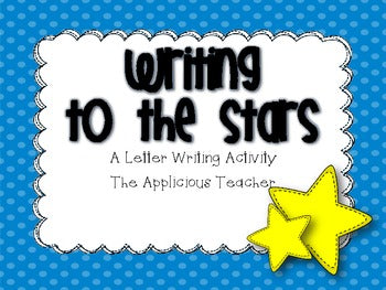 Writing to the Stars {A Friendly Letter Activity}